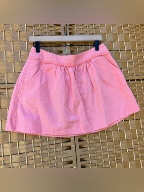 J. Crew Pink Mini Skirt Women’s Size 6
